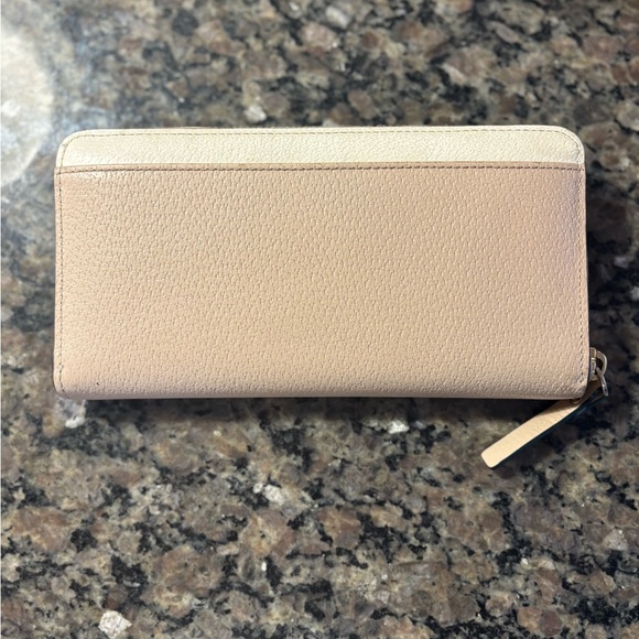 Kate Spade White and Tan Tote Bag and Wallet Set - Picture 10 of 12